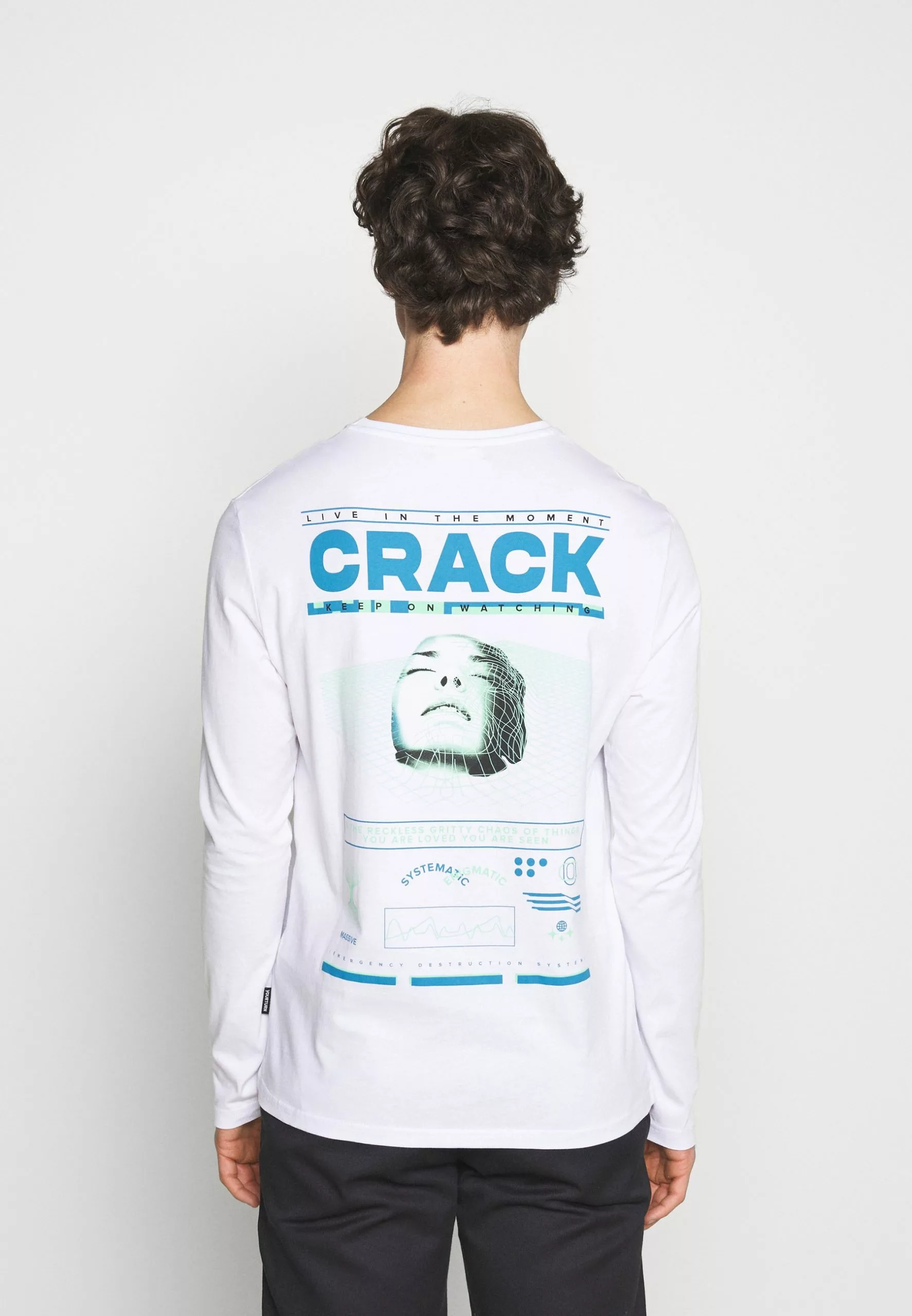 Prix Légers YOURTURN T-shirt à manches longues t shirt Col rond men 5 Prix Légers YOURTURN T-shirt à manches longues t shirt Col rond men – Image 3