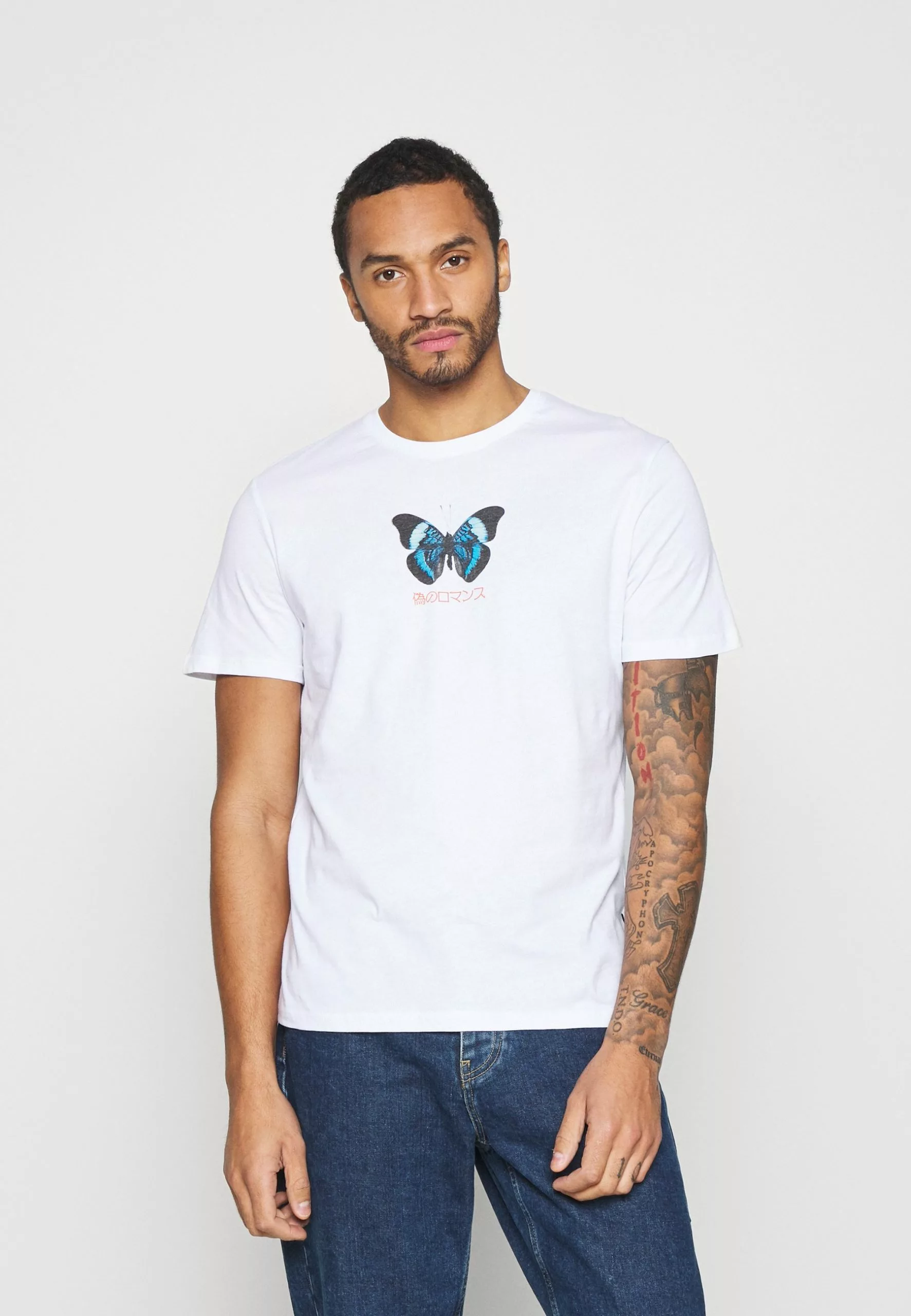 YOURTURN UNISEX BUTTERFLY TEE - T-shirt imprimé Prix Bradés t shirt Col rond all 3 YOURTURN UNISEX BUTTERFLY TEE - T-shirt imprimé Prix Bradés t shirt Col rond all