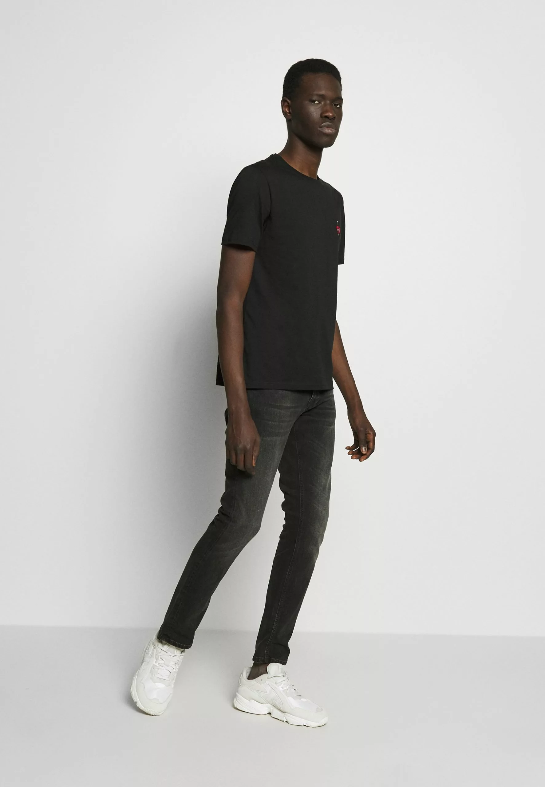 Prix Aimable YOURTURN T-shirt basique t shirt Col rond men 4 Prix Aimable YOURTURN T-shirt basique t shirt Col rond men – Image 2