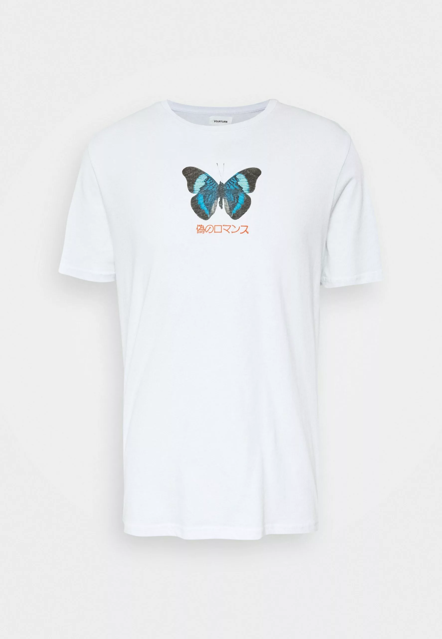 YOURTURN UNISEX BUTTERFLY TEE - T-shirt imprimé Prix Bradés t shirt Col rond all 6 YOURTURN UNISEX BUTTERFLY TEE - T-shirt imprimé Prix Bradés t shirt Col rond all – Image 4