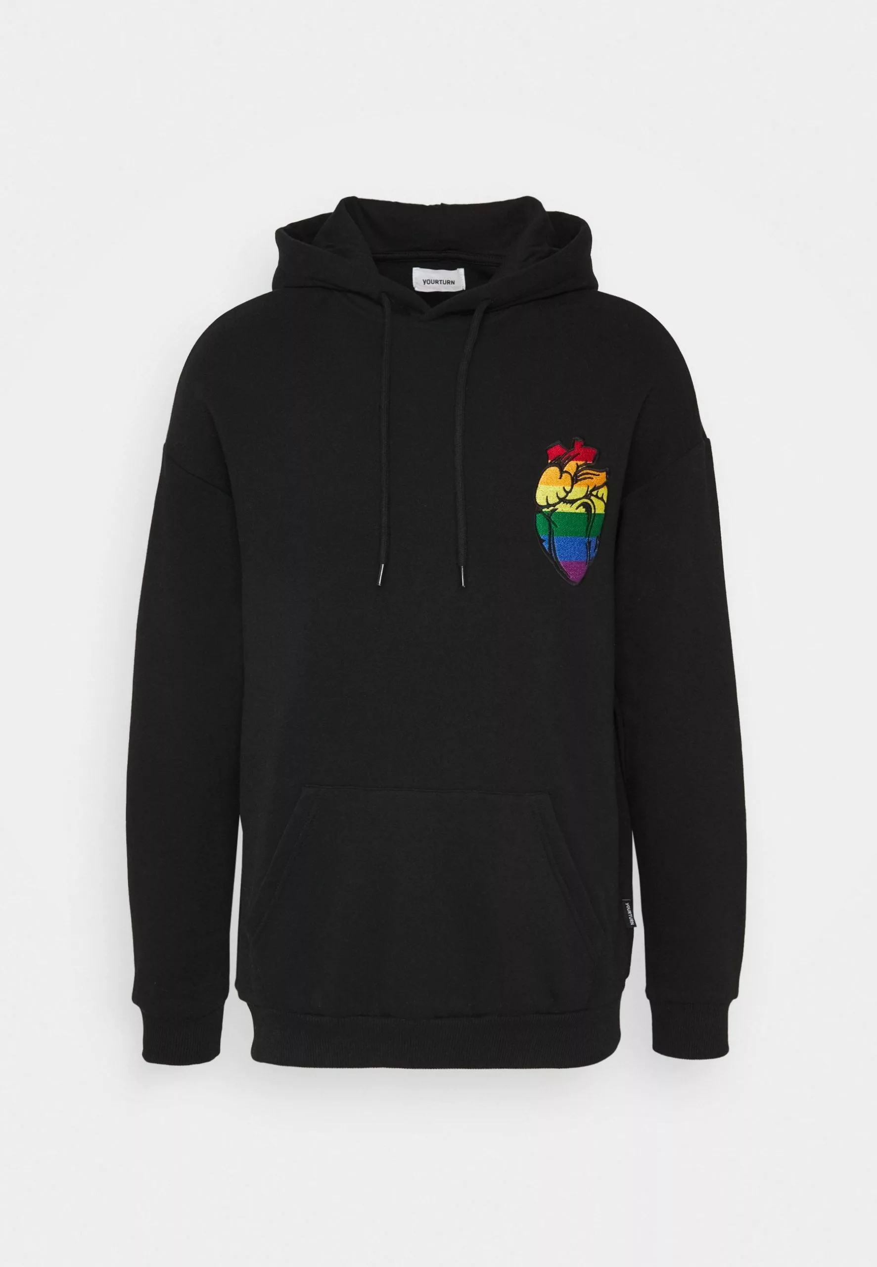 YOURTURN Meilleur Prix Garanti RAINBOW HEART HOODIE PRIDE UNISEX - Sweat à capuche pullover Capuche all 9 YOURTURN Meilleur Prix Garanti RAINBOW HEART HOODIE PRIDE UNISEX - Sweat à capuche pullover Capuche all – Image 7