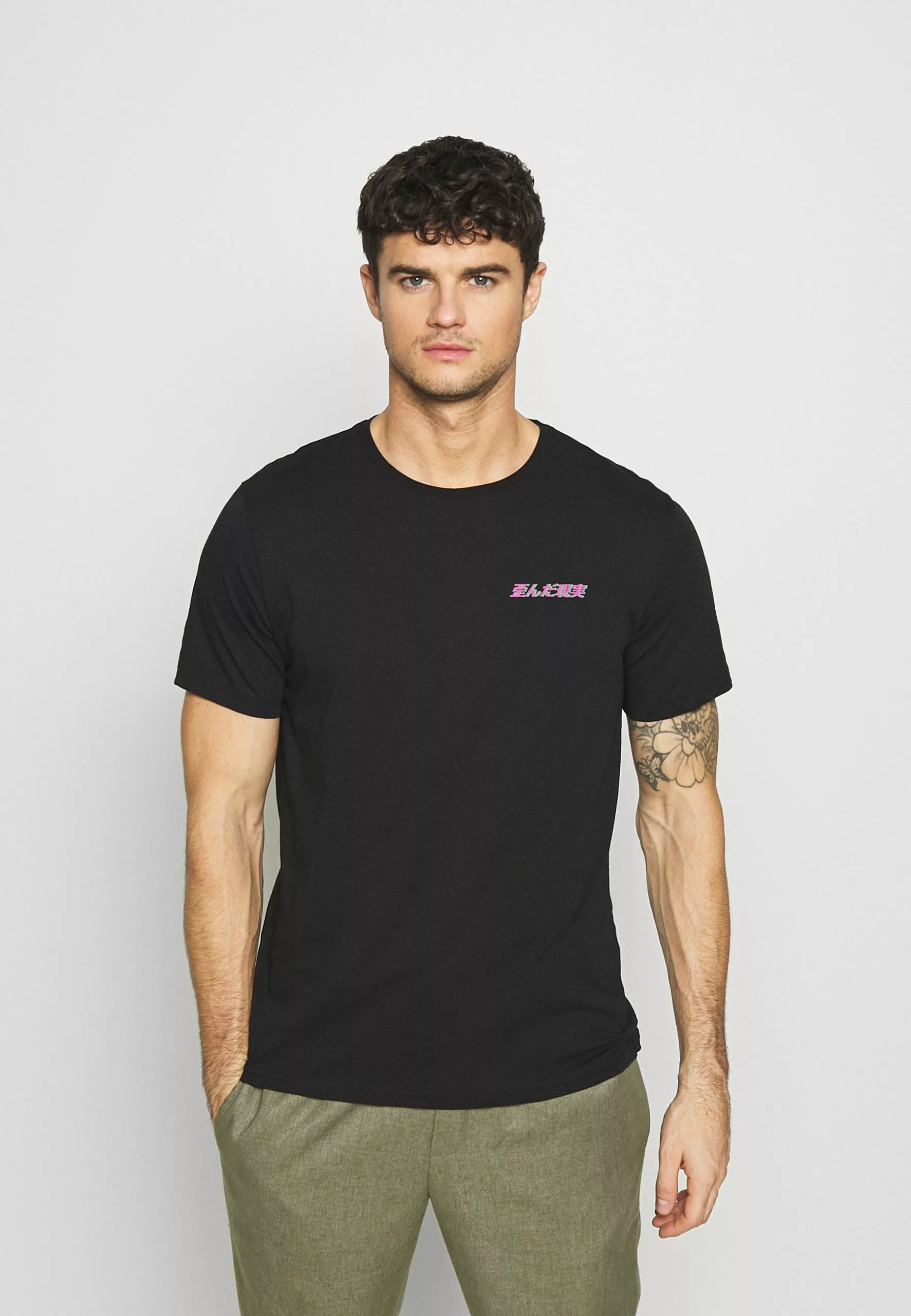 YOURTURN Prix Cassé T-shirt imprimé t shirt Col rond all 3 YOURTURN Prix Cassé T-shirt imprimé t shirt Col rond all