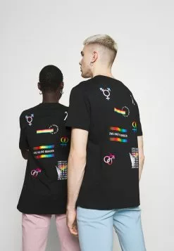 YOURTURN PRIDE UNISEX - T-shirt imprimé Rabais t shirt Col rond all -Vêtements Boutique 84027a35ba22474f9dda9f2db94d5b2e