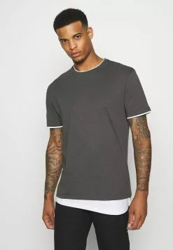 Bon Rapport Coût-Efficacité YOURTURN UNISEX - T-shirt imprimé t shirt Col rond all