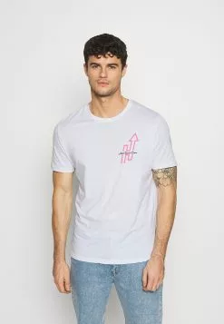 YOURTURN T-shirt imprimé Rabais t shirt Col rond all