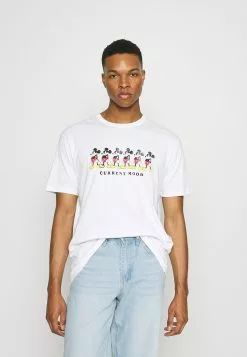 YOURTURN Vendre CURRENT MOOD TEE UNISEX - T-shirt imprimé - white t shirt Col rond all