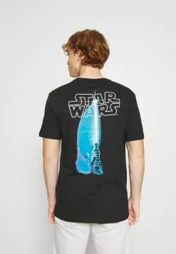 YOURTURN BLACK STAR WARS LASER TEE UNISEX - T-shirt imprimé Prix Distinctifs t shirt Col rond all -Vêtements Boutique 98002c25790f4cd1bd27fe79185eb513