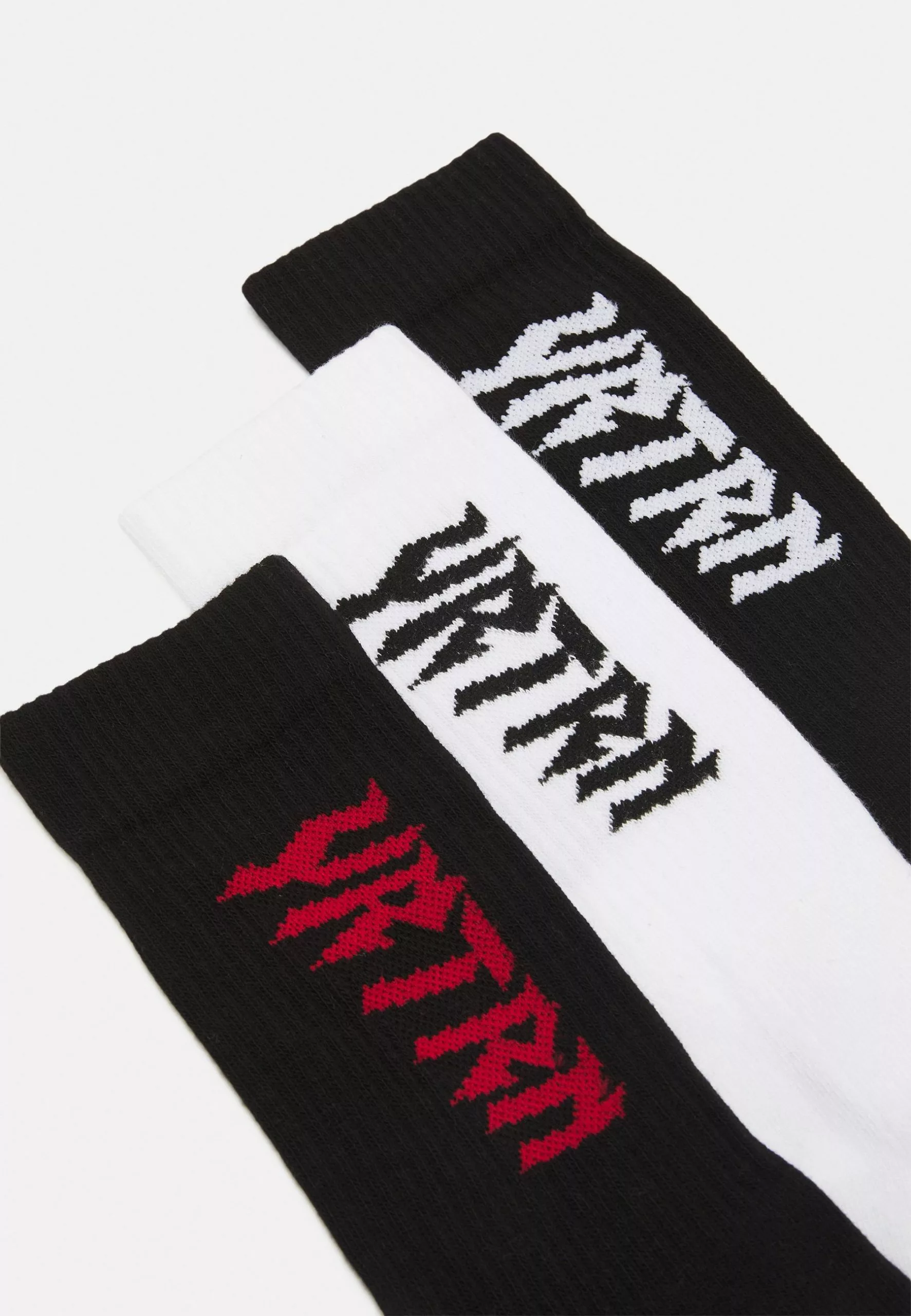 Excellente qualité YOURTURN YRTRN LOGO 3 PACK - Chaussettes stocking men 4 Excellente qualité YOURTURN YRTRN LOGO 3 PACK - Chaussettes stocking men – Image 2