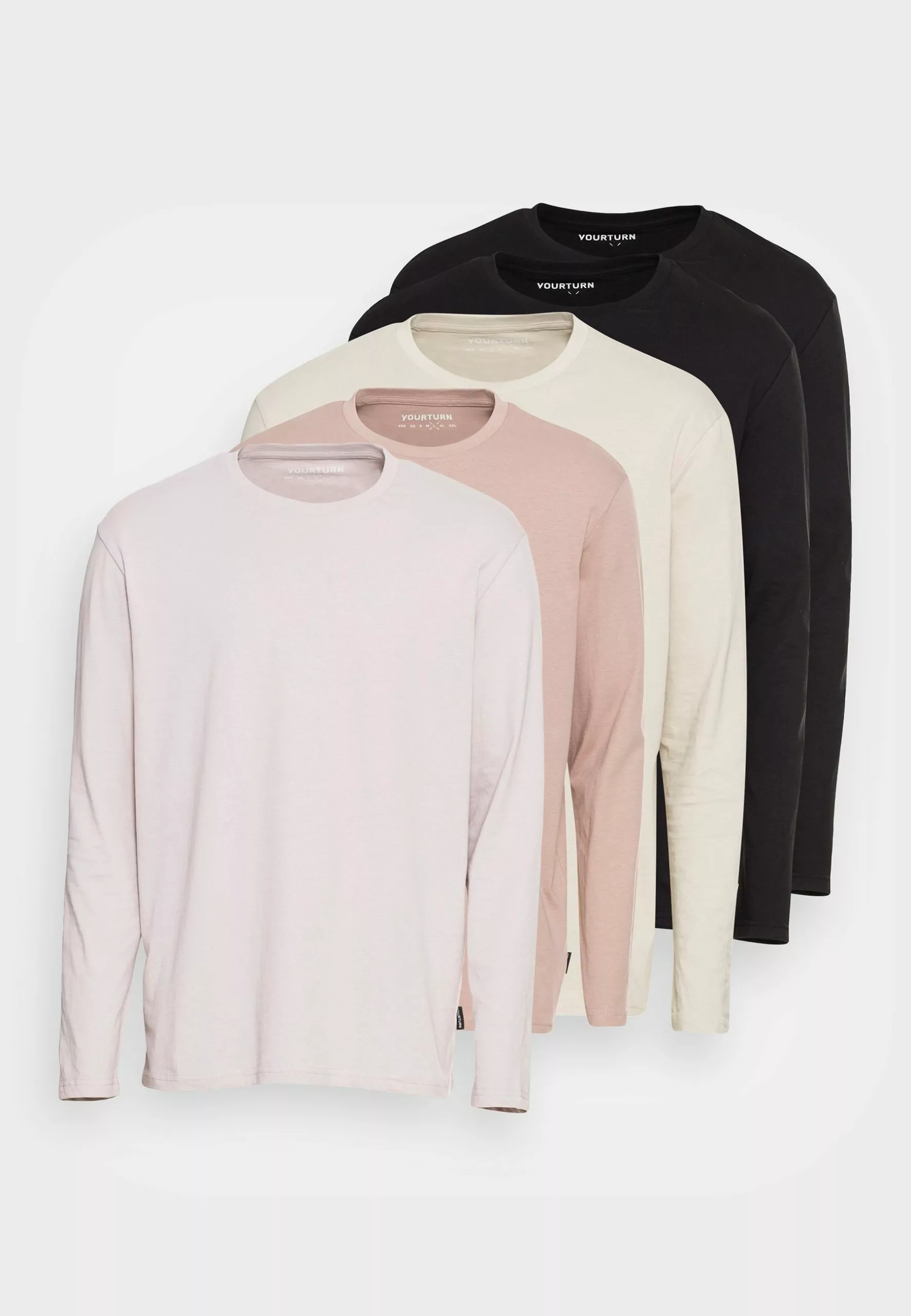 YOURTURN 5 PACK - T-shirt à manches longues Prix d’Amis t shirt Col rond all 8 YOURTURN 5 PACK - T-shirt à manches longues Prix d’Amis t shirt Col rond all – Image 6