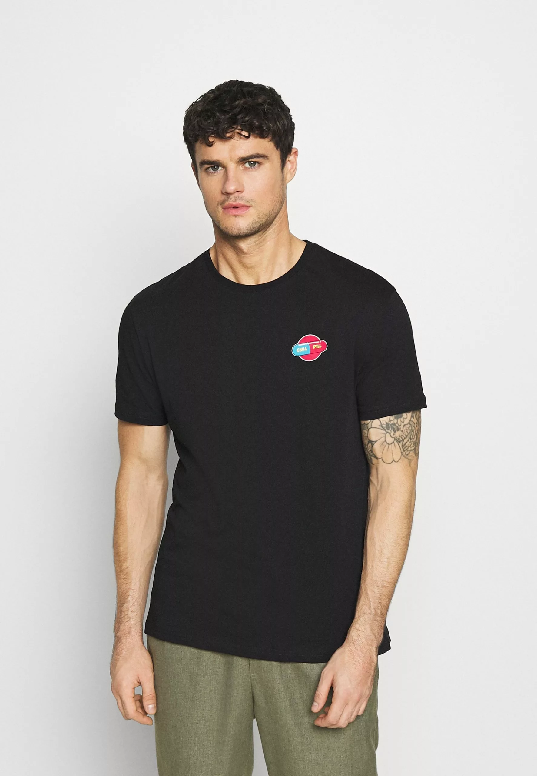 YOURTURN T-shirt imprimé Prix Légers t shirt Col rond all 3 YOURTURN T-shirt imprimé Prix Légers t shirt Col rond all