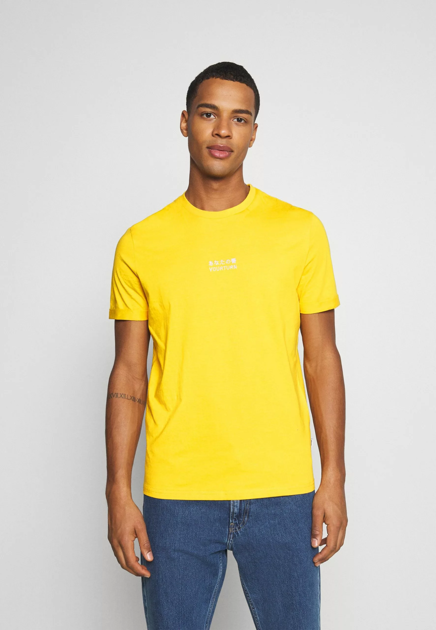 YOURTURN T-shirt imprimé En Remise t shirt Col rond all 3 YOURTURN T-shirt imprimé En Remise t shirt Col rond all