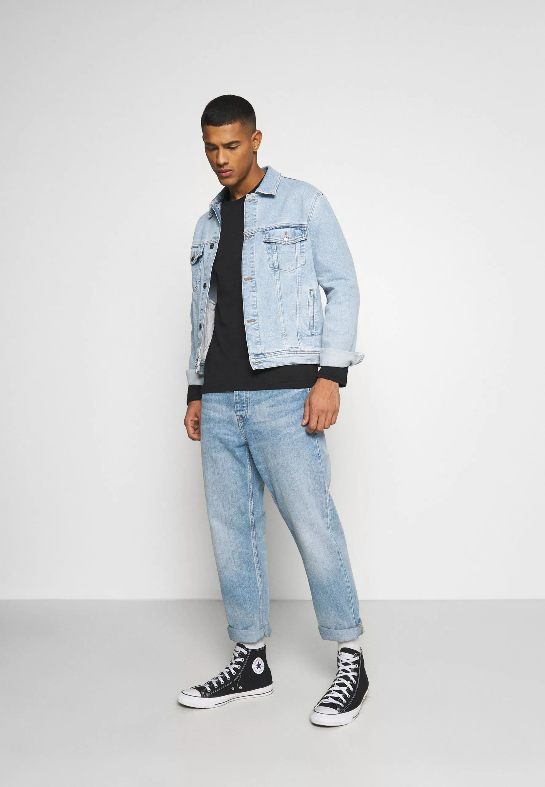 YOURTURN T-shirt à manches longues Prix Raisonnable t shirt Col rond men 4 YOURTURN T-shirt à manches longues Prix Raisonnable t shirt Col rond men – Image 2