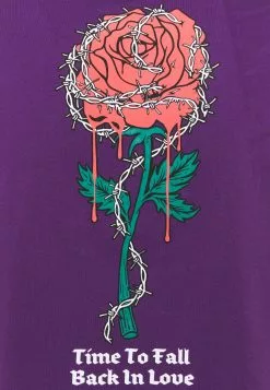 YOURTURN En promotion ROSE AND BARBED WIRE UNISEX - T-shirt imprimé t shirt Col rond all -Vêtements Boutique ff7f9325944d4f6a9fb89612e1fecd94